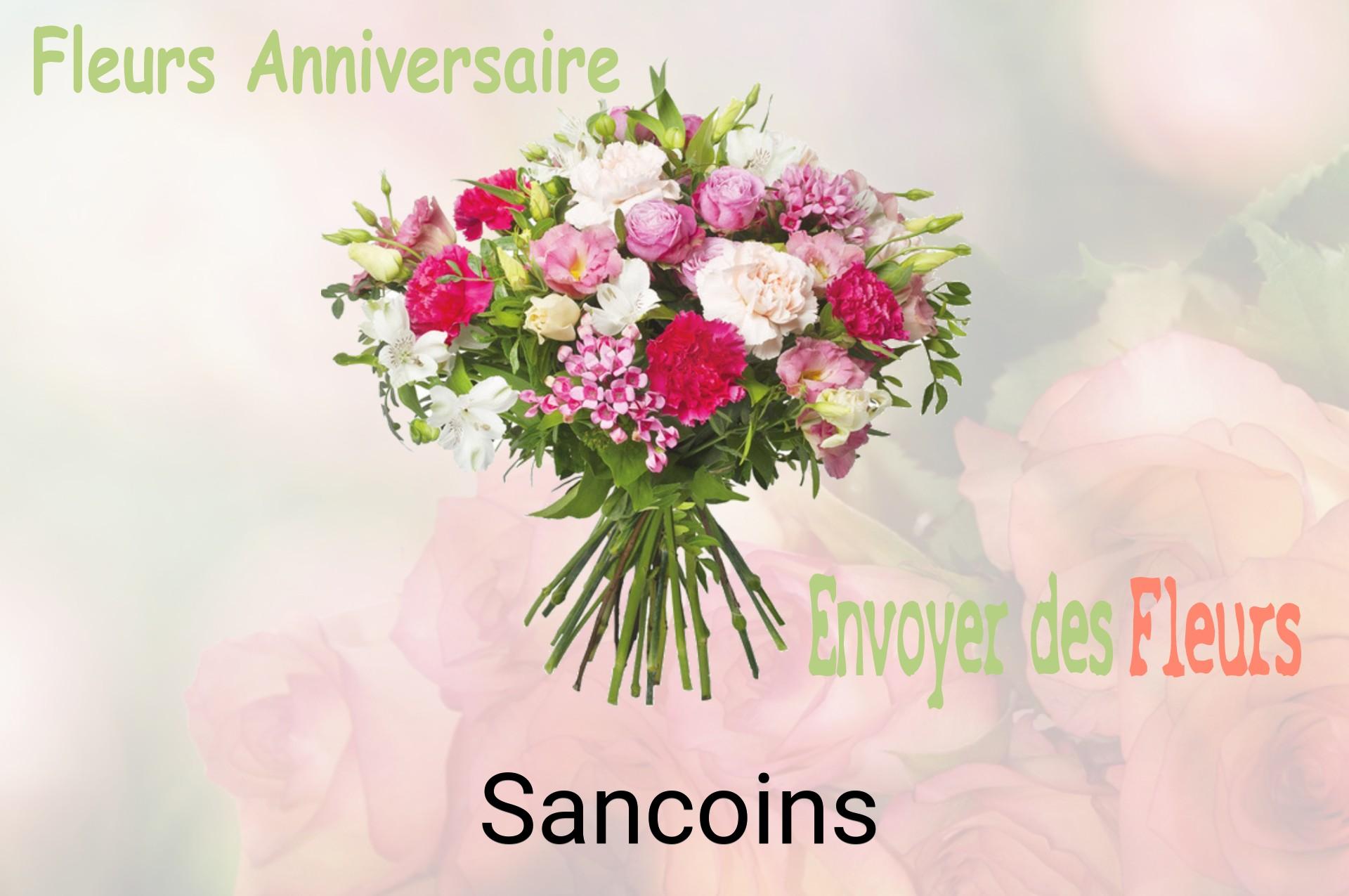 Bouquet de fleurs d’anniversaire livré à Sancoins